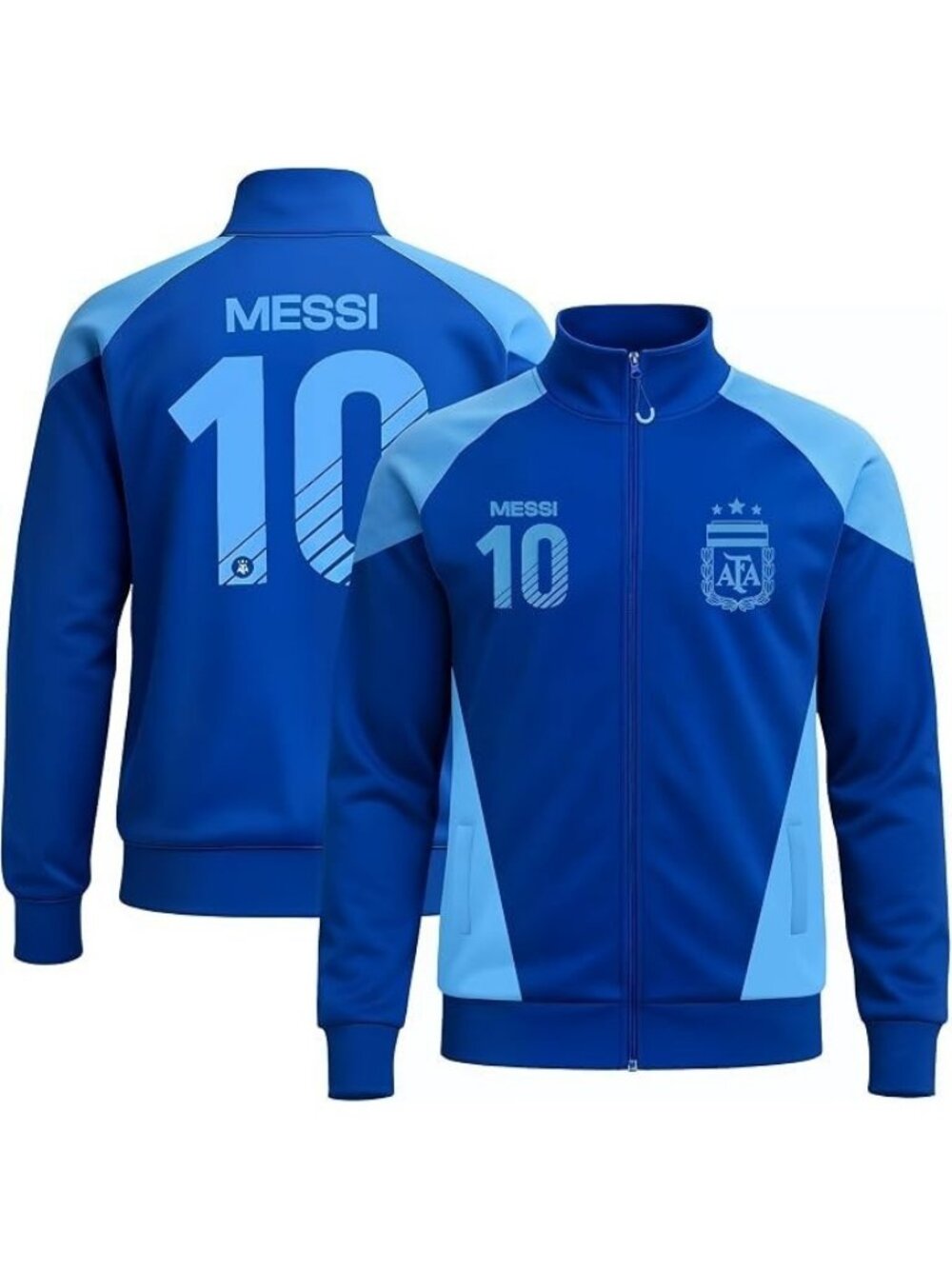 Lionel Messi Track Jacket Argentine Officially Licensed Blue Men's